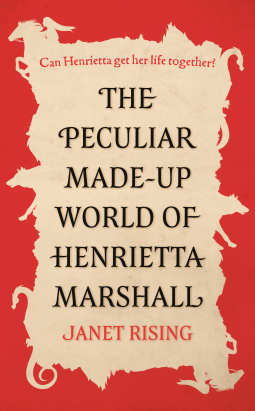book cover for The Peculiar Made-up World of Henrietta Marshall