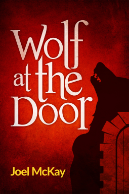 book cover for Wolf at the Door