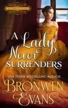 book cover for A Lady Never Surrenders