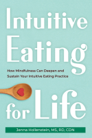 book cover for Intuitive Eating for Life