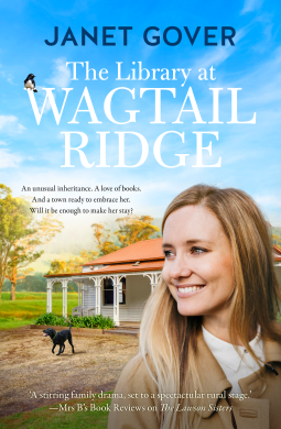 book cover for The Library at Wagtail Ridge