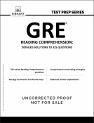 book cover for GRE Reading Comprehension