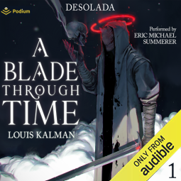 book cover for A Blade Through Time