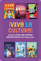 book cover for Latinx & Hispanic Heritage Month YA Digital Sampler