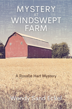 book cover for Mystery At Windswept Farm