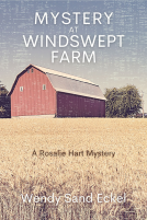 book cover for Mystery At Windswept Farm