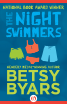 book cover for The Night Swimmers
