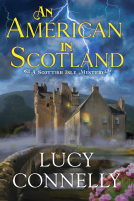 book cover for An American in Scotland