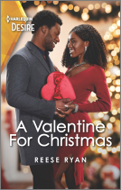 book cover for A Valentine for Christmas