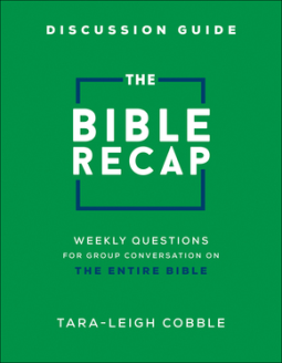 book cover for The Bible Recap Discussion Guide