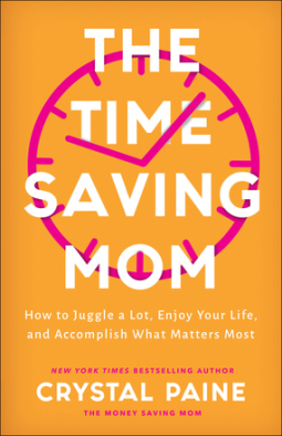 book cover for The Time-Saving Mom
