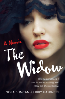 book cover for The Widow