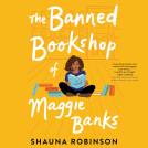 book cover for The Banned Bookshop of Maggie Banks
