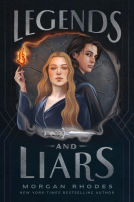 book cover for Legends and Liars