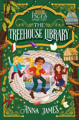 book cover for Pages & Co.: The Treehouse Library