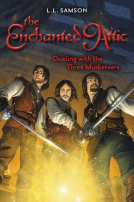 book cover for Dueling with the Three Musketeers
