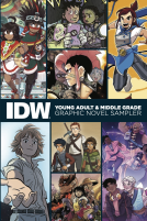 book cover for IDW's Middle Grade and Young Adult 2023 Sampler