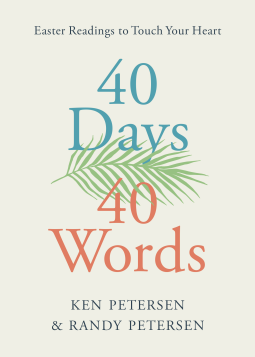 book cover for 40 Days. 40 Words.