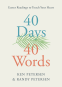 Cover Image: 40 Days. 40 Words.