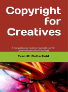 book cover for Copyright for Creatives