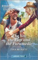 book cover for The Vet, the Pup and the Paramedic
