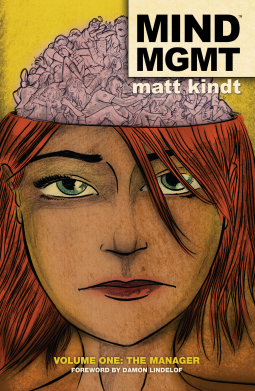 book cover for MIND MGMT Volume 1: The Manager