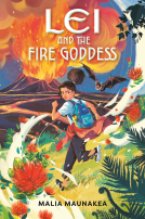 book cover for Lei and the Fire Goddess