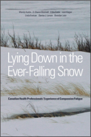 book cover for Lying Down in the Ever-Falling Snow