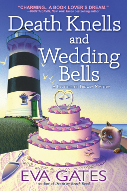 book cover for Death Knells and Wedding Bells