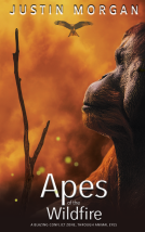 book cover for Apes of the Wildfire