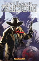 book cover for Lone Ranger Snake of Iron