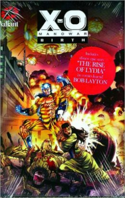 book cover for X-O Manowar: Birth