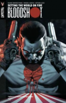 book cover for Bloodshot Volume 1: Setting the World on Fire