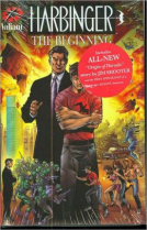 book cover for Harbinger: The Beginning
