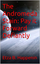 book cover for The Andromeda Stain