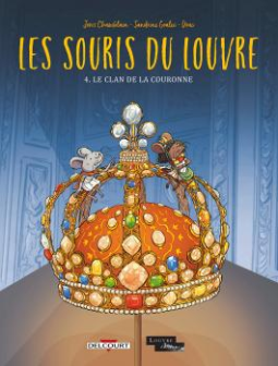 Couverture du livre pour Les Souris du Louvre T04