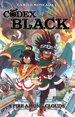 book cover for Codex Black (Book One): A Fire Among Clouds