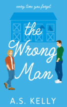 book cover for The Wrong Man