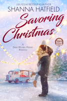 book cover for Savoring Christmas