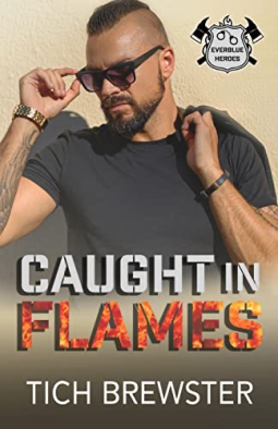 book cover for Caught in Flames