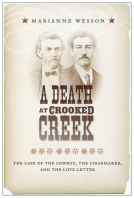 book cover for A Death at Crooked Creek