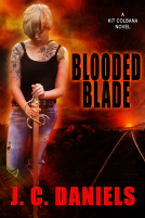 book cover for Blooded Blade