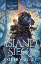 book cover for The Island Siege