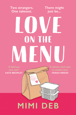 book cover for Love on the Menu