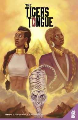 book cover for The Tiger's Tongue