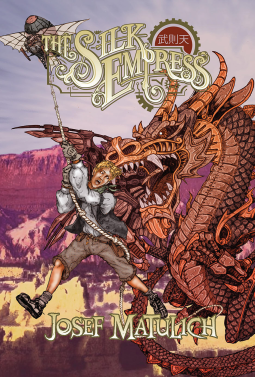book cover for The Silk Empress