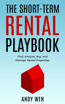 book cover for The Short-Term Rental Playbook