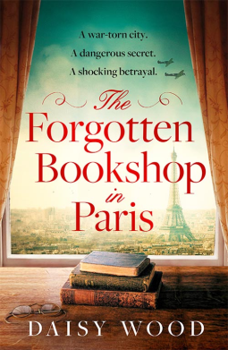 book cover for The Forgotten Bookshop in Paris