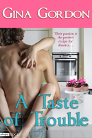 book cover for A Taste of Trouble