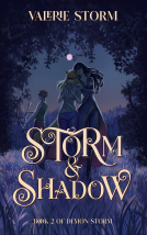 book cover for Storm & Shadow